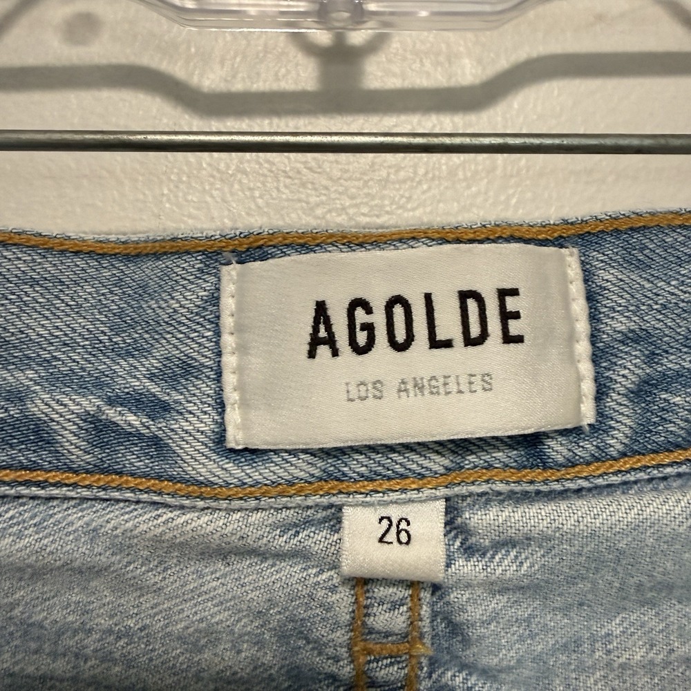 Agolde Criss Cross Upsized Jean in Suburbia Size 26 - Picture 3 of 9